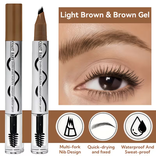Light Brown & Brown Gel