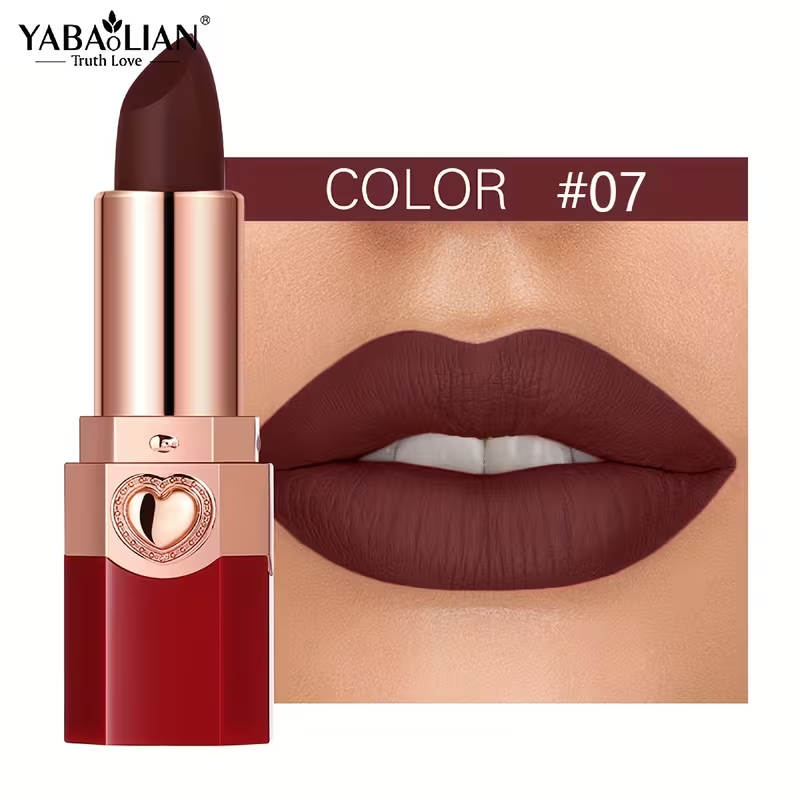 12 Colors High Pigment Long Lasting Lipstick | Waterprrof Cosmetic Matte Lipstick
