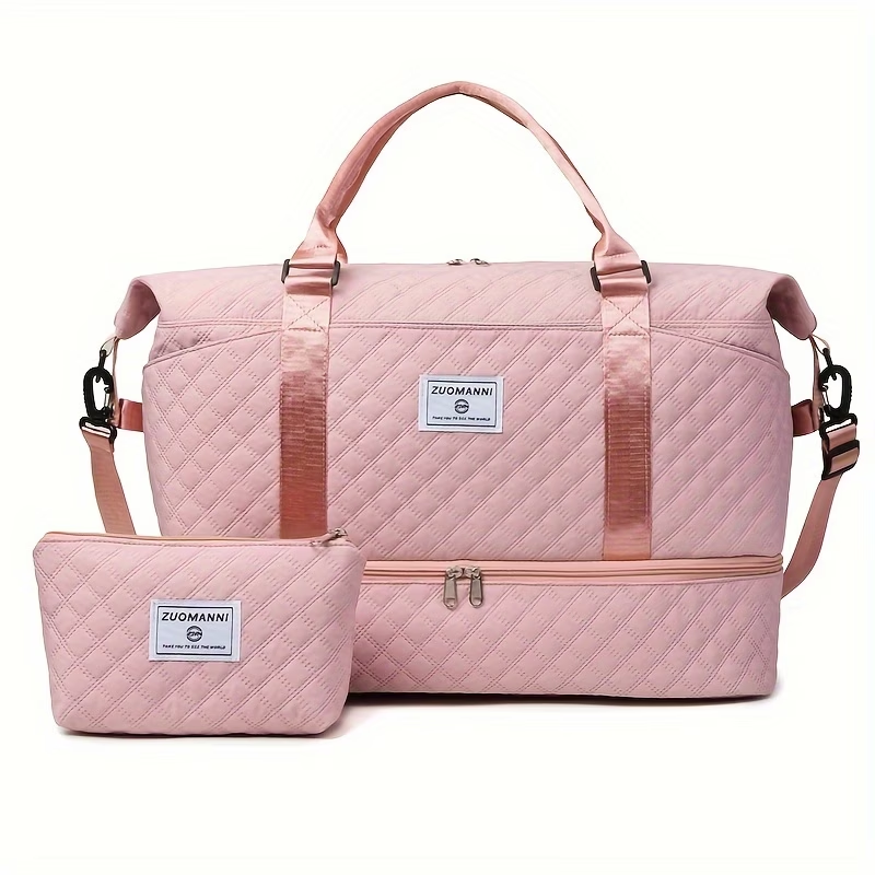 New Travel Bag with Large Capacity, Lightweight Gym Bag, Hospital Stay And Maternity Bag, Storage Bag with Multiple Pockets, Tote Bag with a Separate Shoe Compartment, Short Trip Luggage Bag