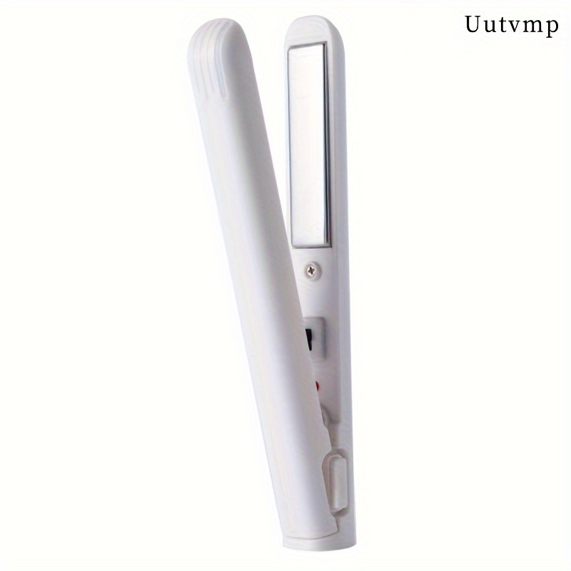 USB plug-in mini hair straightener and curling iron