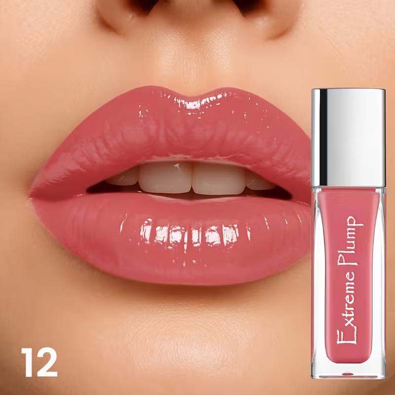 Water-Glow Mirror-like Lip Gloss, Moisturizing and Hydrating, Water-Resistant and Sweat-Proof, Suitable for Daily Makeup, Gift for Women on Special Occasions