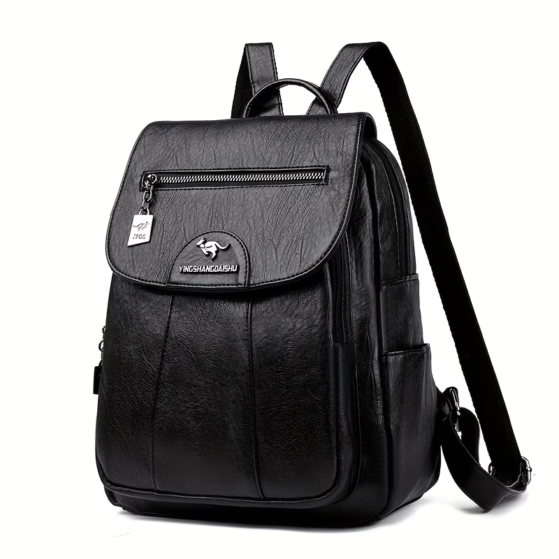 New Large Capacity Women's Backpack, Fashionable Versatile Casual Minimalist Vintage Shoulder Crossbody Bag