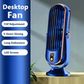 Portable Air Conditioner And Cooler - Dual Motor 5-Speed 720 Degree Surround Cooling Blower | Ultra Quiet USB Desktop Fan for Home Office Bedroom Travel Camping RV Outdoor | Valentine'S Day Christmas Gifts for Family Women Men Kids