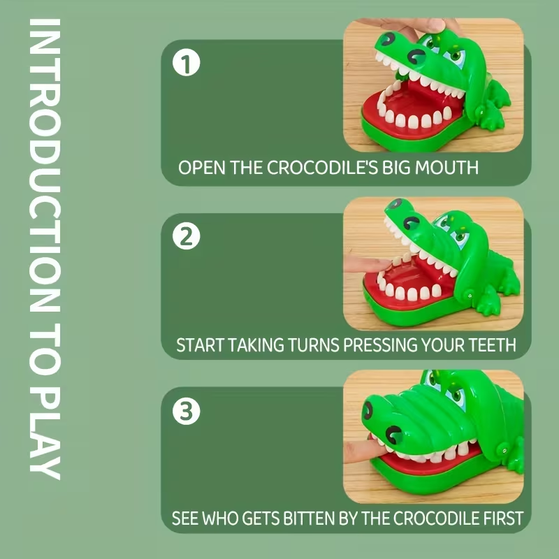Table Game Prank Toys, Crocodile Toy Game