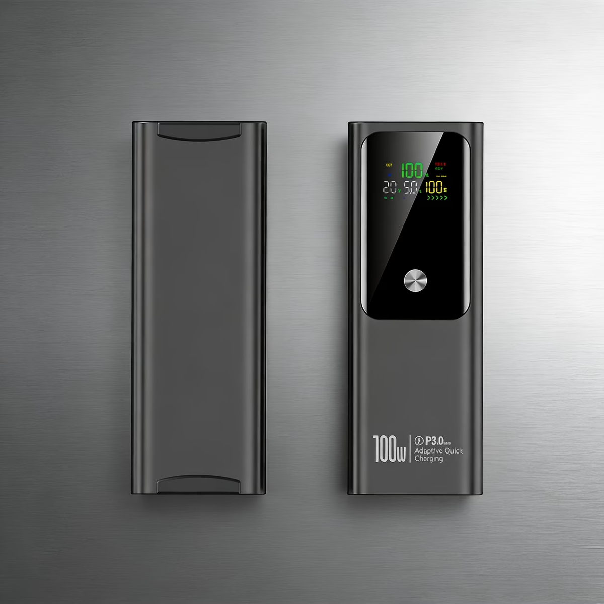 20000Mah 100W Ultra-Fast Charging High-Capacity Power Bank, Portable Charger & Iphone Charger Featuring LED Digital Display, Phone Additions Suitable for Laptops, Smartphones, Watches, Headphones, Perfect for Home, Office, And Outdoor Use