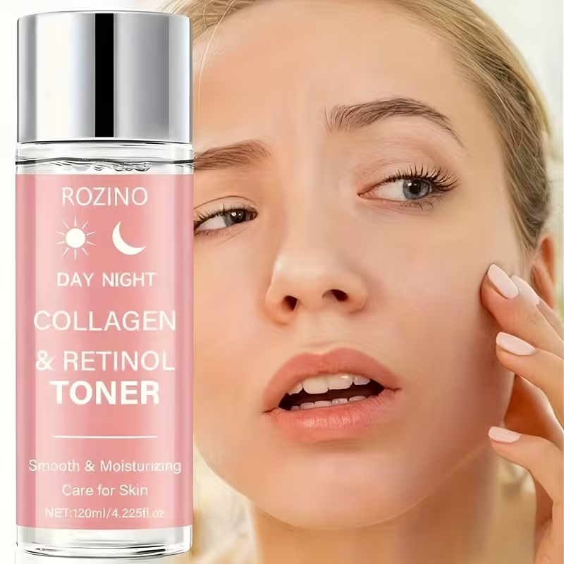 Collagen Toner Balances Skin Tone, Smooths The Skin, Instantly Tightens, And Provides an Immediate Lifting Effect, Making The Skin Appear Lighter And Brighter. It Covers, Is a Toner