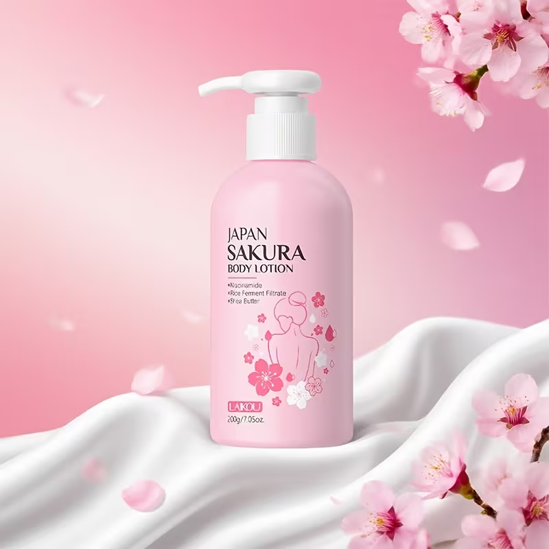 Cherry Blossom Body Cream, a Hydrating Lotion Perfect for Everyday Skincare, Ideal for Holiday Presents And a Wonderful Gift Option for New Year And Valentine'S Day