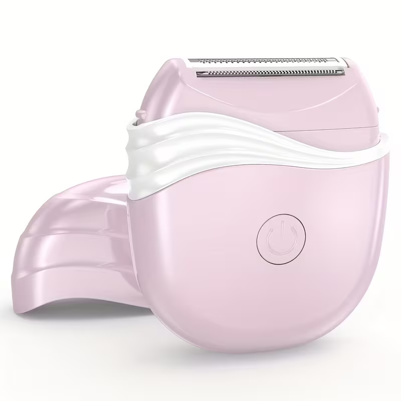 Women'S Electric Shaver, Bikini Trimmer, Leg, Underarm, Cordless Hair Removal Shaver for Face with Detachable Head, Compact Electric Shaver for Women, Father'S Day Gift