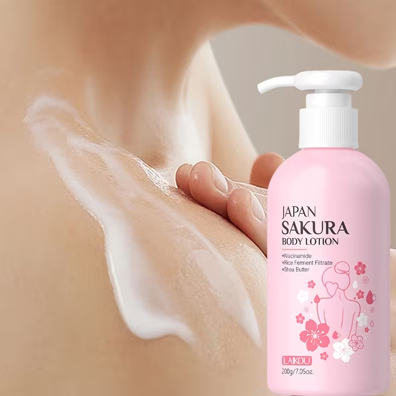 Cherry Blossom Body Cream, a Hydrating Lotion Perfect for Everyday Skincare, Ideal for Holiday Presents And a Wonderful Gift Option for New Year And Valentine'S Day