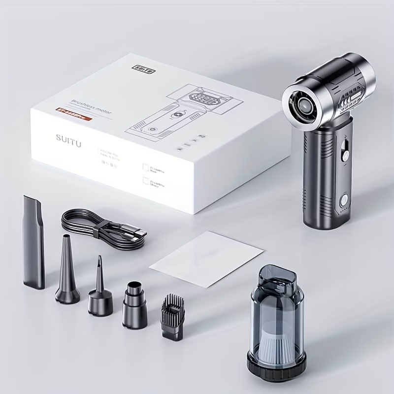 High-Quality Cordless Car Vacuum - Compact And Powerful Suction for Vehicle And Home Use