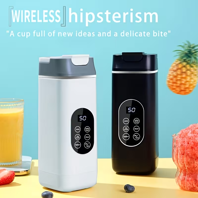 Powerful Blender: Crush Ice, Make Smoothies & Baby Food | Adjustable Speeds & Keep Cool-Your Ultimate Kitchen Multi-Tasker!