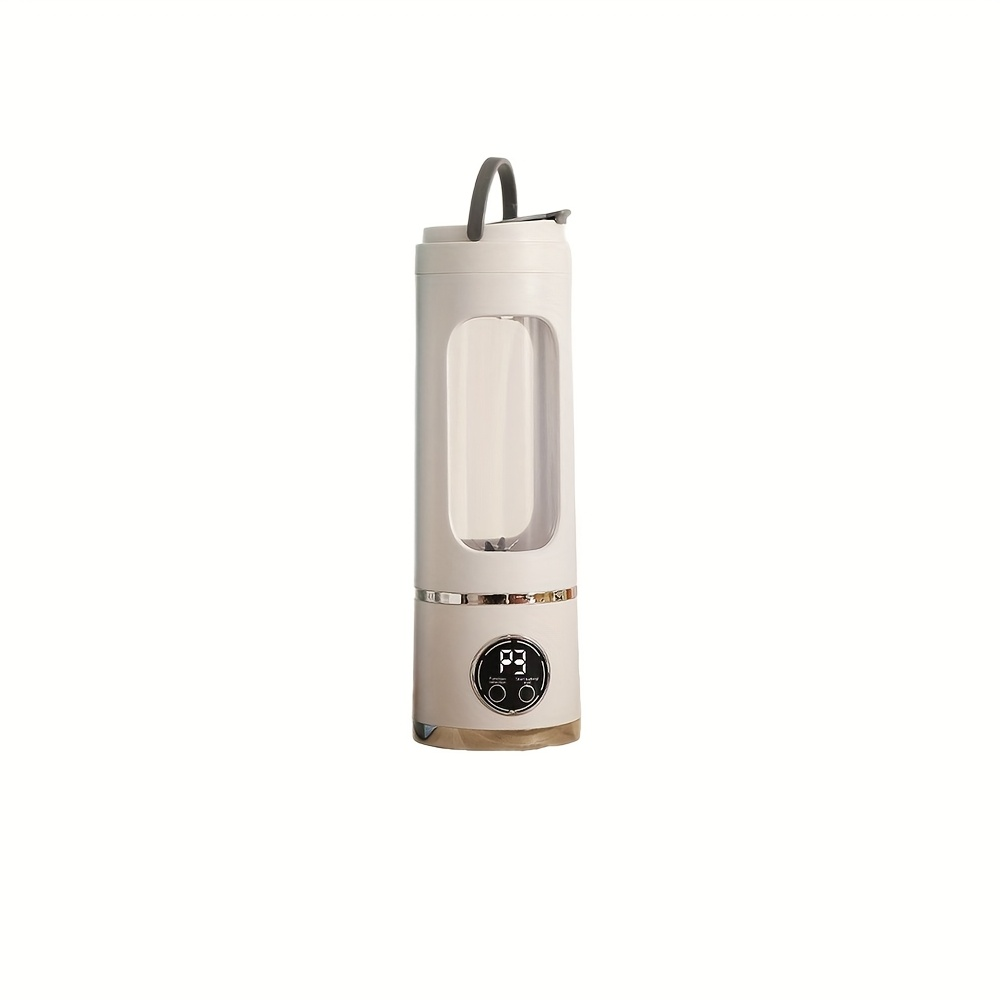 Multifunctional electric juicer cup, digital display juicer, portable rechargeable mini juicer cup