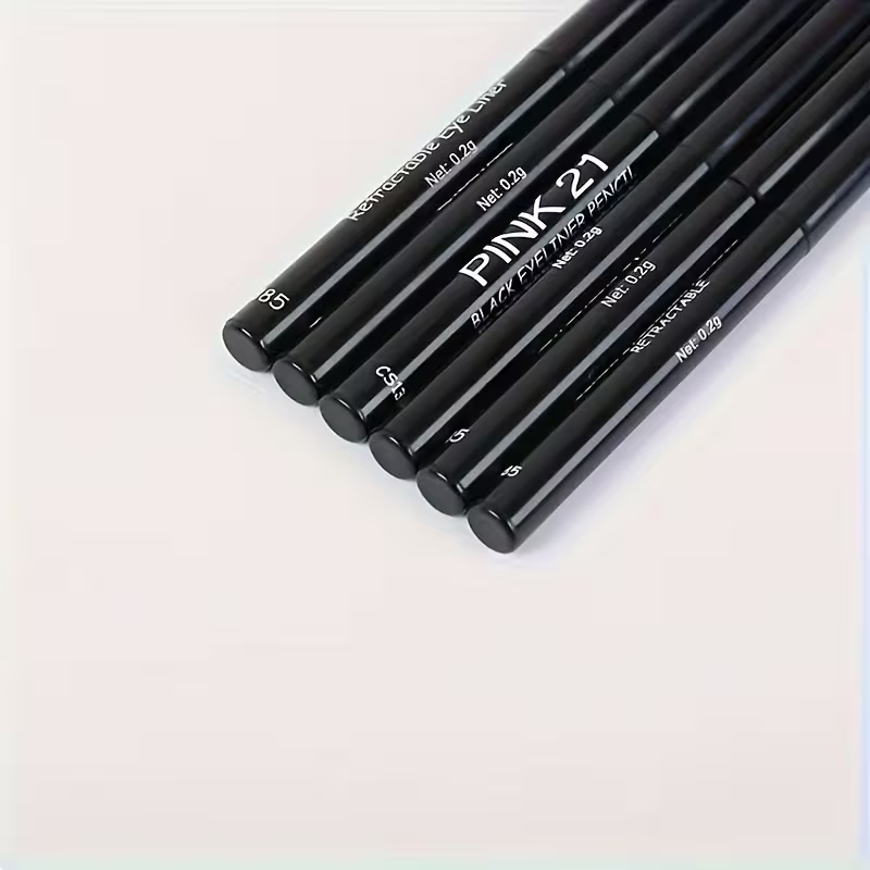 Black Eyeliner Pencil That Is Resistant to Water And Sweat - Durable And Won'T Smudge, Ideal for Striking Eye Makeup, a Great Gift Option