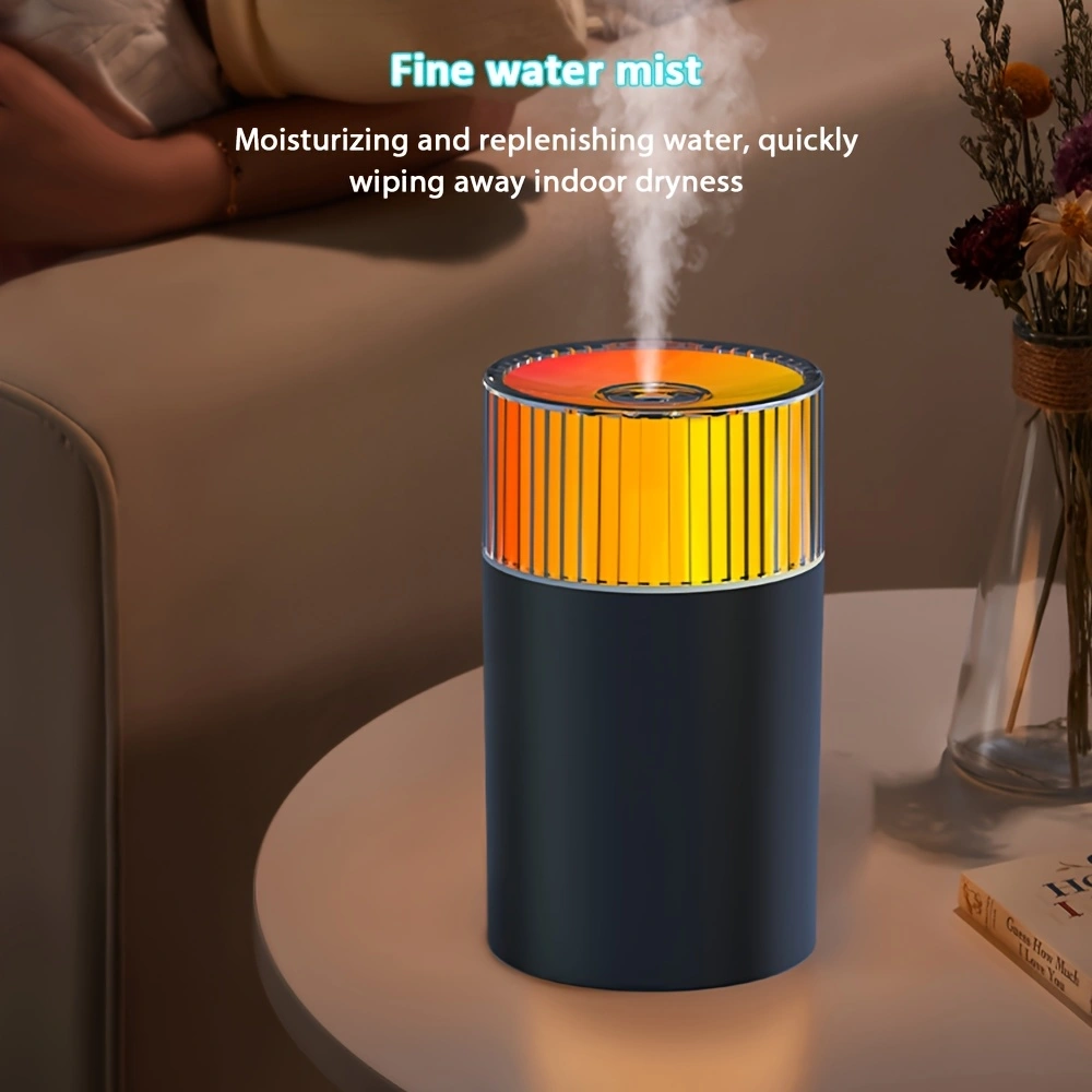 This new nano-atomizing humidifier features two modes, 10 hours of continuous misting, a 300ml large-capacity water tank, a seven-color night light, and quiet operation. Suitable for car, bedroom, and various other scenarios.