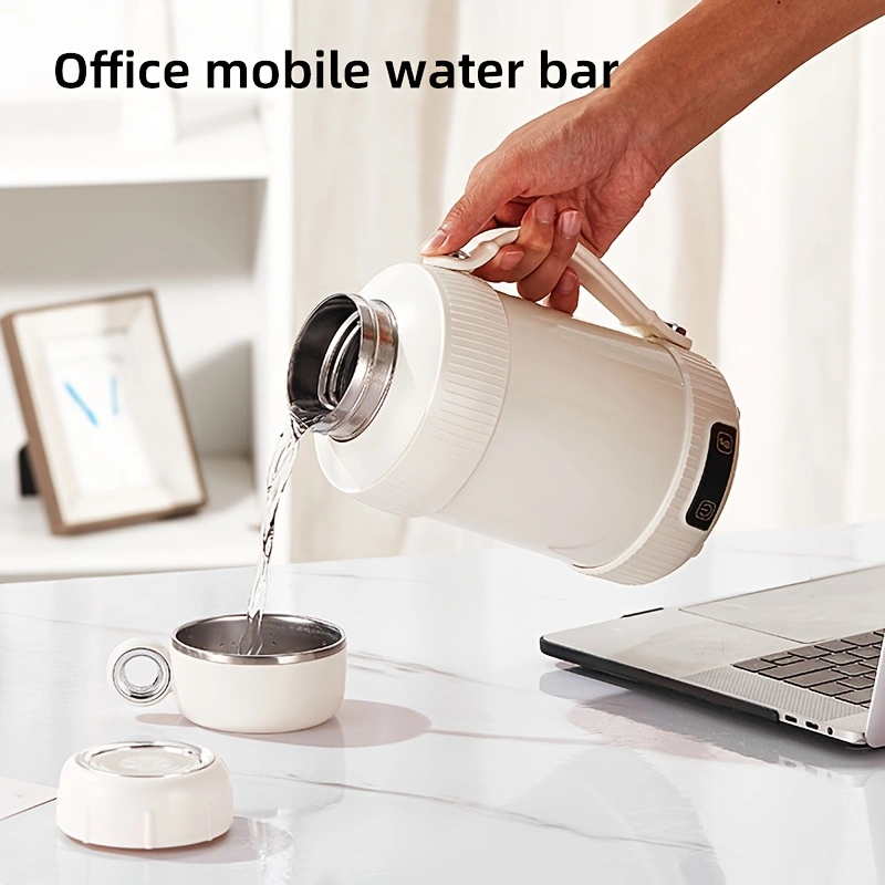New large-capacity electric kettle, insulated water bottle, portable travel mug