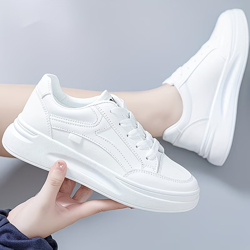 Casual Versatile Sneakers, Sports White Shoes, Women Shoes