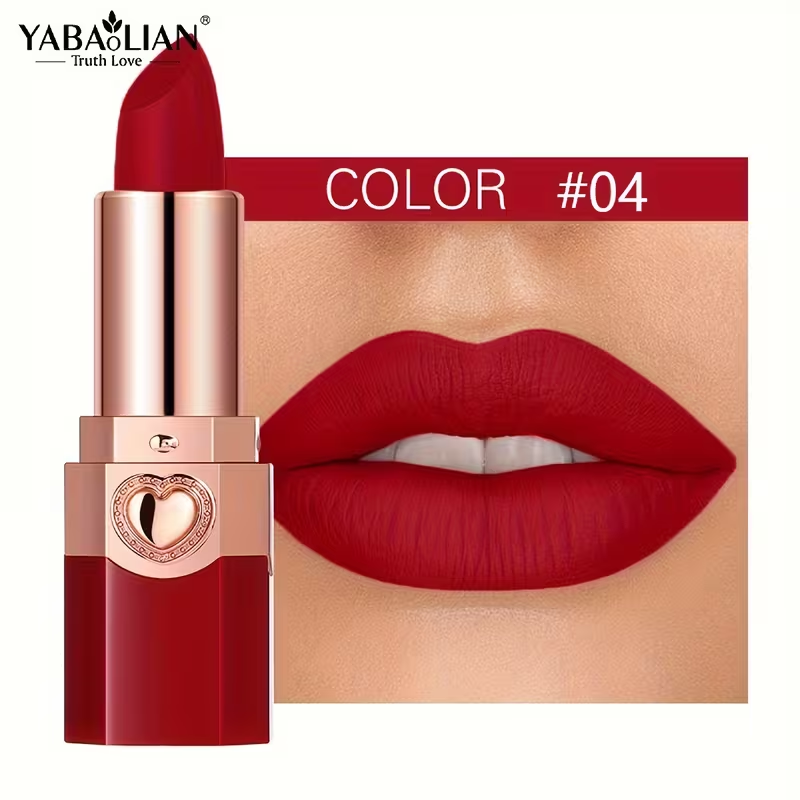 12 Colors High Pigment Long Lasting Lipstick | Waterprrof Cosmetic Matte Lipstick