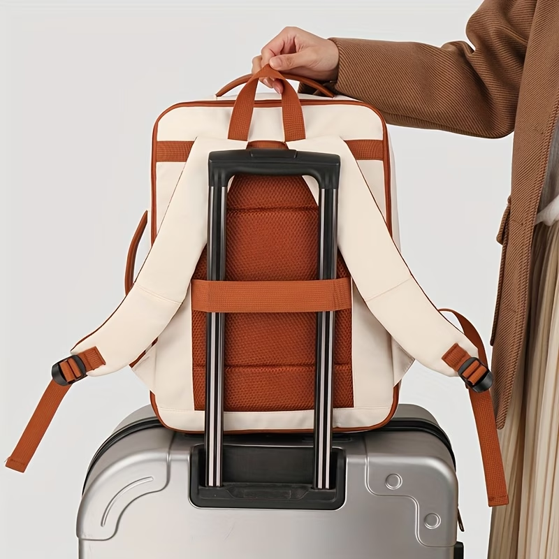 Outdoor Backpack Neutral Expandable Computer Backpack with Multifunctional Dry Wet Separation, Student Backpack for Business Travel, Boarding Luggage Storage Backpack