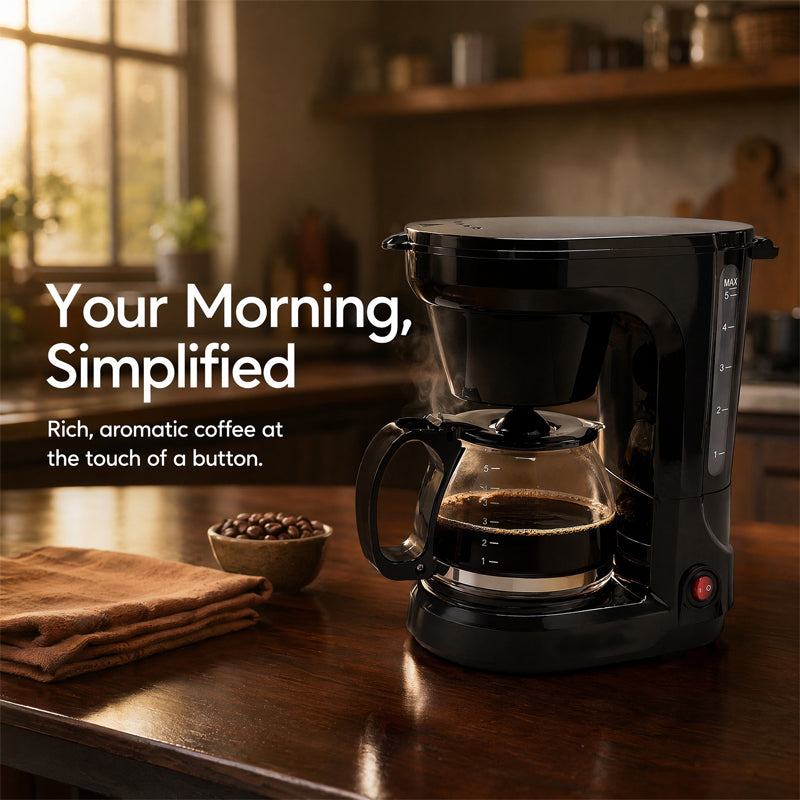 Electric drip coffee maker for home use