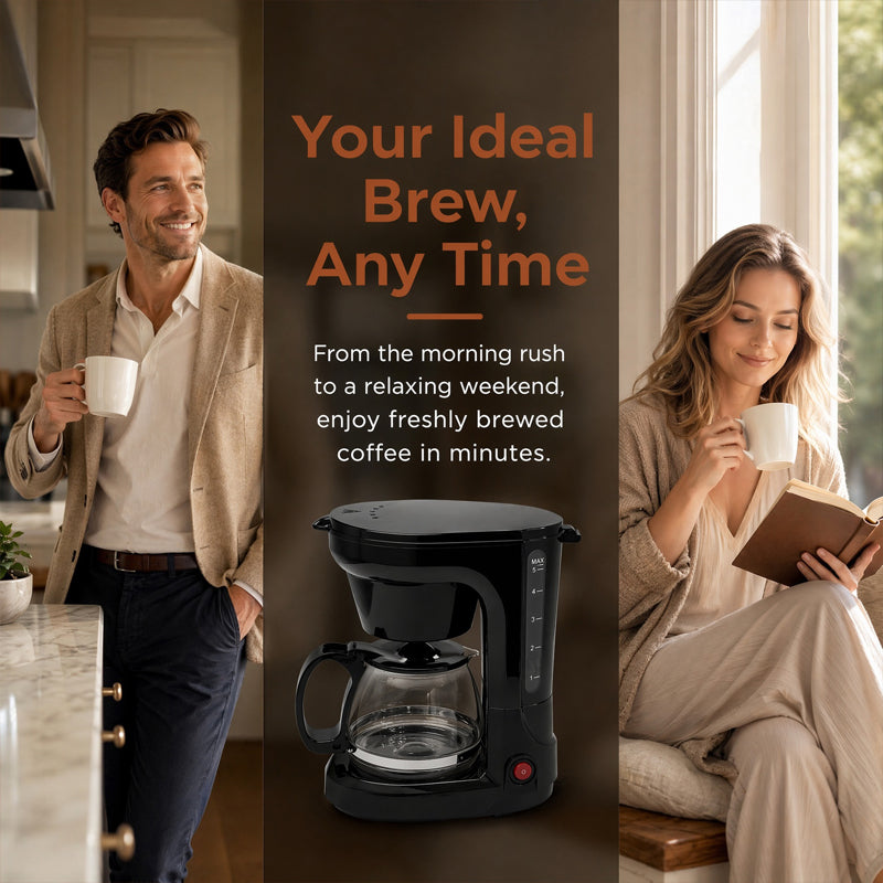 Electric drip coffee maker for home use