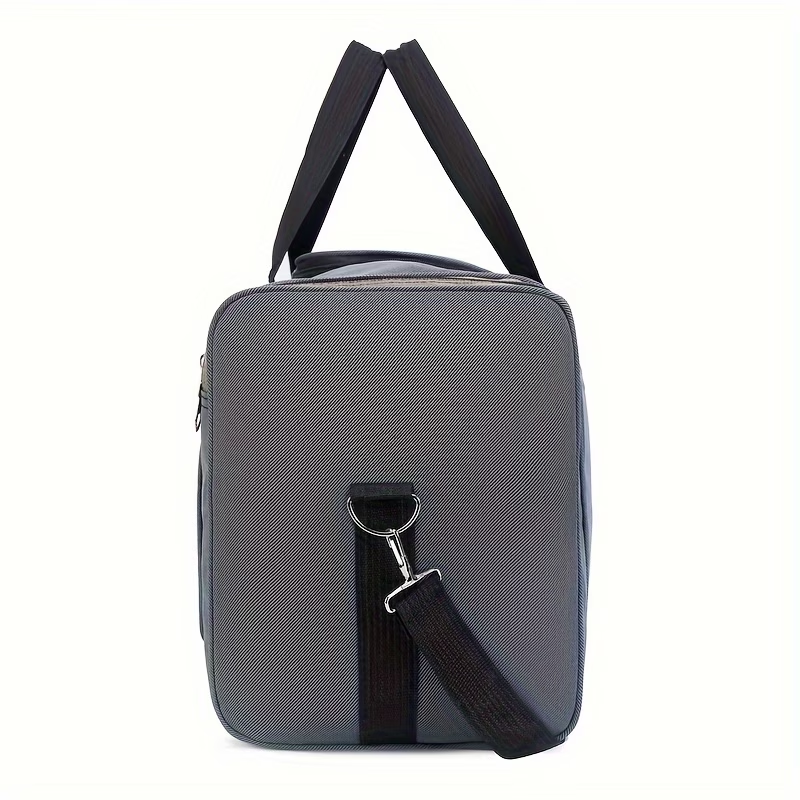 Large Tote Bag/handbag, a Single-piece Solid-color Nylon Zippered Travel Tote Bag with Large Capacity, Adjustable Shoulder Strap for Single-shoulder or Crossbody Wear, Luggage Bag, Multi-functional Backpack for Outings and Travel