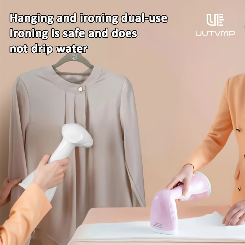 Large Capacity Handheld Garment Steamer | Powerful Steam Iron, 300ML Water Tank, 20s Fast Preheat, Quick Wrinkle Removal, Portable Mini Steamer for All Fabric Clothes