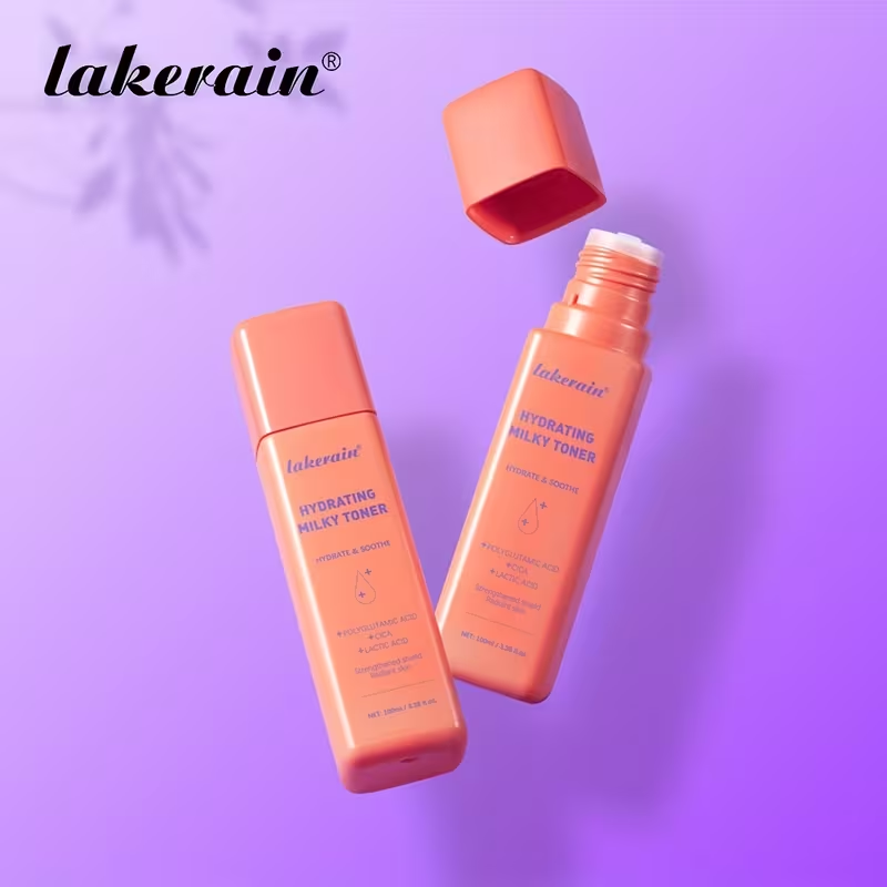 Lakerain Moisturizing Cream Toner, a Base Before Toner Makeup, with a Milky White Texture, Moisturizing And Nourishing Ingredients, Refreshing And Non-Greasy