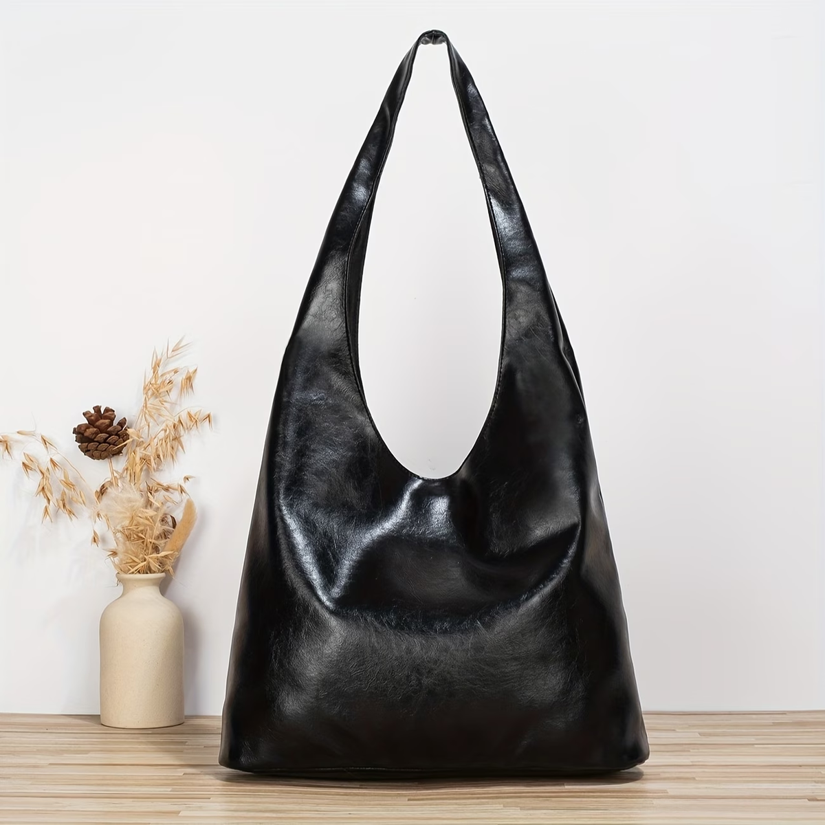 Korean Version Fashion Large Capacity Tote Bag for Women, Trendy Casual Shopping Bag, Internet Celebrity Body Bag, Versatile Handbag for Women, Single Shoulder Underarm Bag