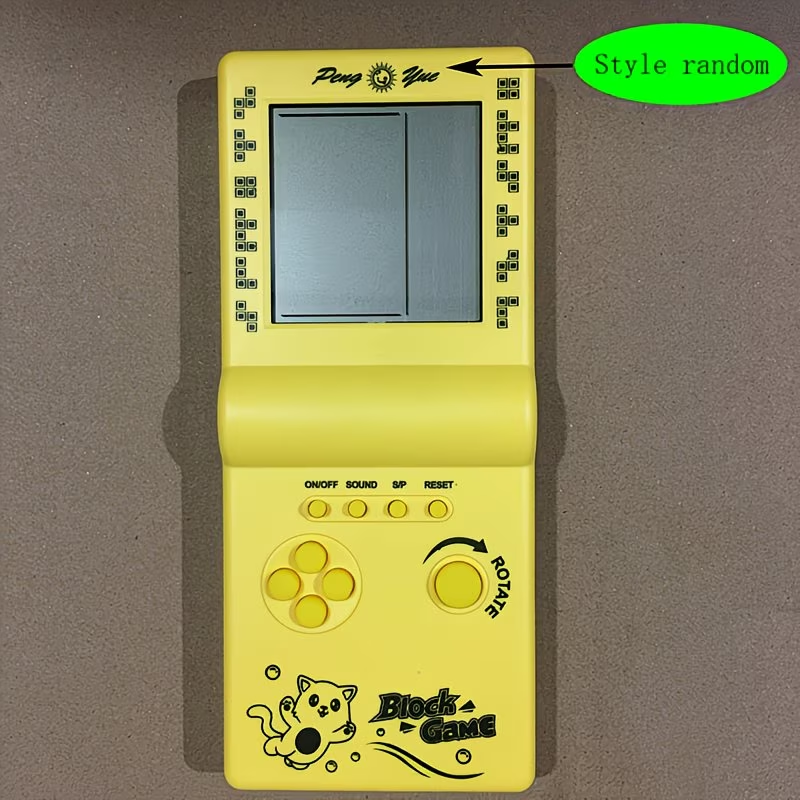 1pc Nostalgic Brick Style Handheld Game Console - Portable Multi-game Experience - the Ideal Gift for Couples (battery Not Included)
