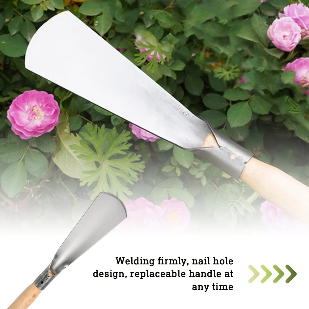 Stainless steel flat shovel, gardening tools