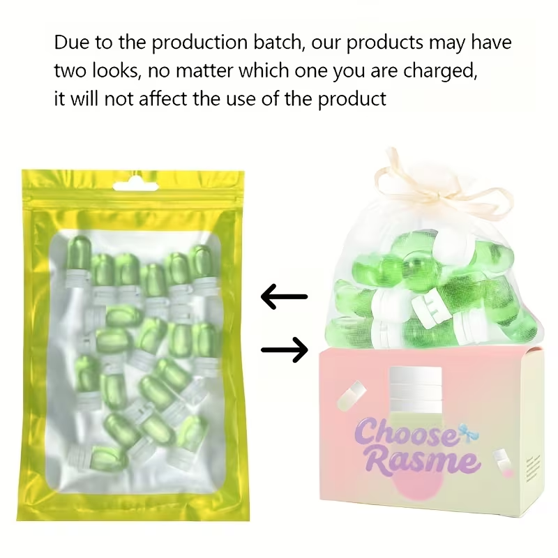[Makeup Remover Oil, 20pcs] Dark Green Refreshing Makeup Remover Oil, 20pcs - Quickly Removes Makeup, Nourishes And Moisturizes Without Drying, Gentle Formula That Is Non-Irritating, Easily Removes Heavy Makeup Without Residue.