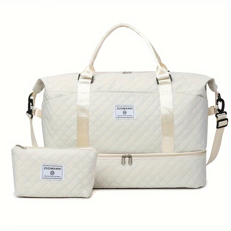 New Travel Bag with Large Capacity, Lightweight Gym Bag, Hospital Stay And Maternity Bag, Storage Bag with Multiple Pockets, Tote Bag with a Separate Shoe Compartment, Short Trip Luggage Bag