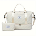 New Travel Bag with Large Capacity, Lightweight Gym Bag, Hospital Stay And Maternity Bag, Storage Bag with Multiple Pockets, Tote Bag with a Separate Shoe Compartment, Short Trip Luggage Bag