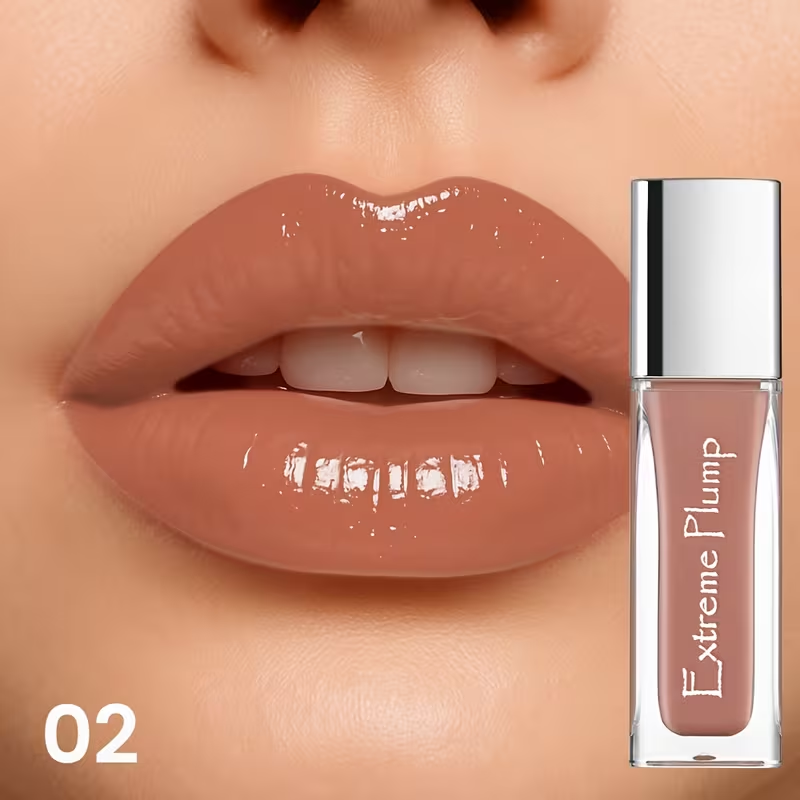 Water-Glow Mirror-like Lip Gloss, Moisturizing and Hydrating, Water-Resistant and Sweat-Proof, Suitable for Daily Makeup, Gift for Women on Special Occasions