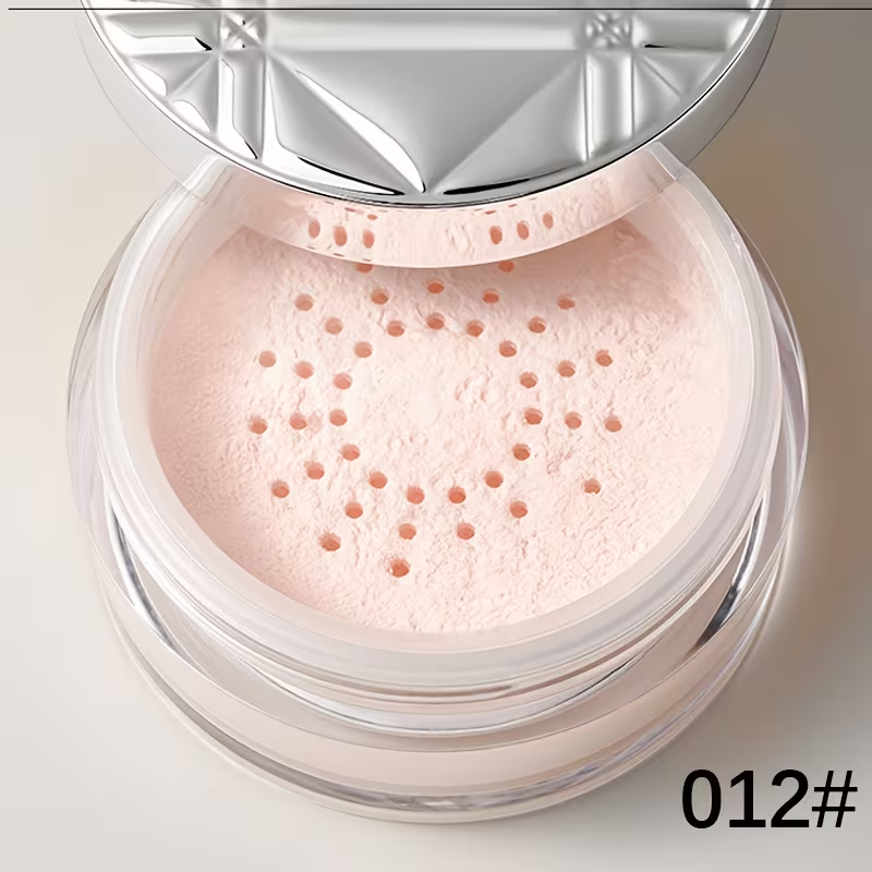 24g MACKANDY Setting Powder/Oil Control, Waterproof, Sweat-Resistant, Fine Texture/Ivory White for Fair Skin, Natural Shade for Healthy Skin, Rose Pink for All Skin Tones, Natural Glow