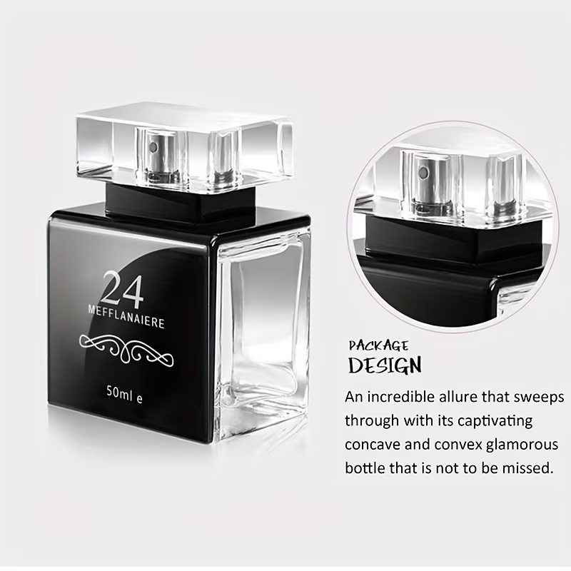 Men's Cologne Perfume Suitable for Everyday & Dating Use - Luxury Long-Lasting Perfume Spray with Cologne Concentration (1.7oz + 5ml), Wood Scent Fragrance, -Based Formula for Romantic Gifts & Sensual Appeal, Formaldehyde-Free