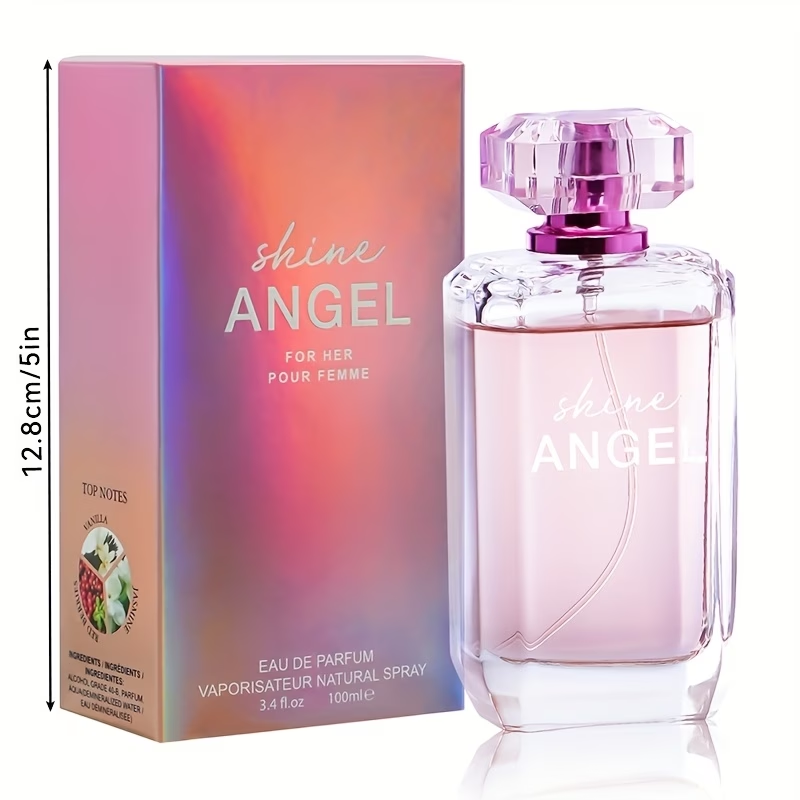 3.4oz Women'S Eau de Parfum Spray - Long-Lasting Floral Scent with Vanilla, Jasmine & Raspberries, Alcohol-Based Fragrance for Dating, Daily Wear, Parties &, Party Fragrance, Elegant Presentation, Premium Quality Scent