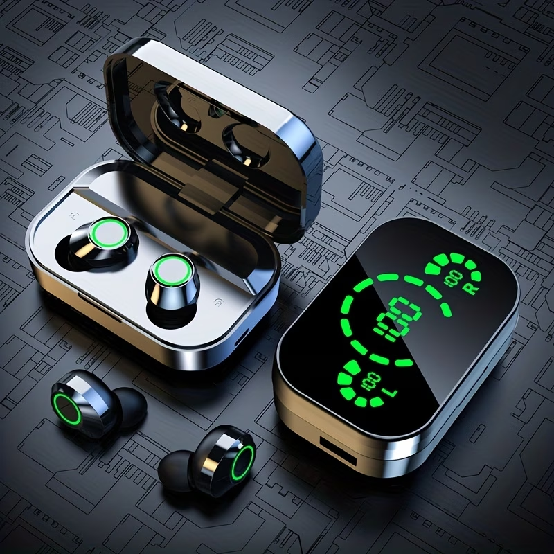 New Wireless Earbuds Headset Earphone Mini Earpiece TWS Stereo Headphone for Xiaomi for iPhone Phone Headphones Earbuds,for Valentine's Day Gift