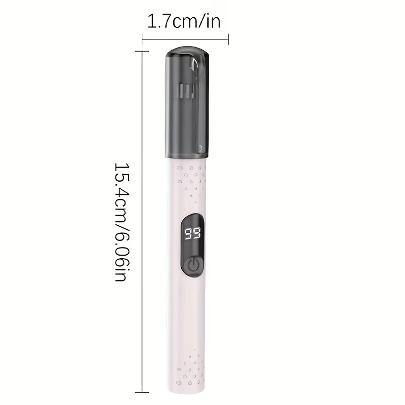 Nose Hair And Ear Hair Trimmer, Multi-Function Trimmer- USB Charging, LED Display, Precise Cutting, Easy to Clean, Portable Beauty Tool, Suitable for Travel