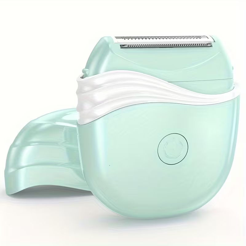 Women'S Electric Shaver, Bikini Trimmer, Leg, Underarm, Cordless Hair Removal Shaver for Face with Detachable Head, Compact Electric Shaver for Women, Father'S Day Gift