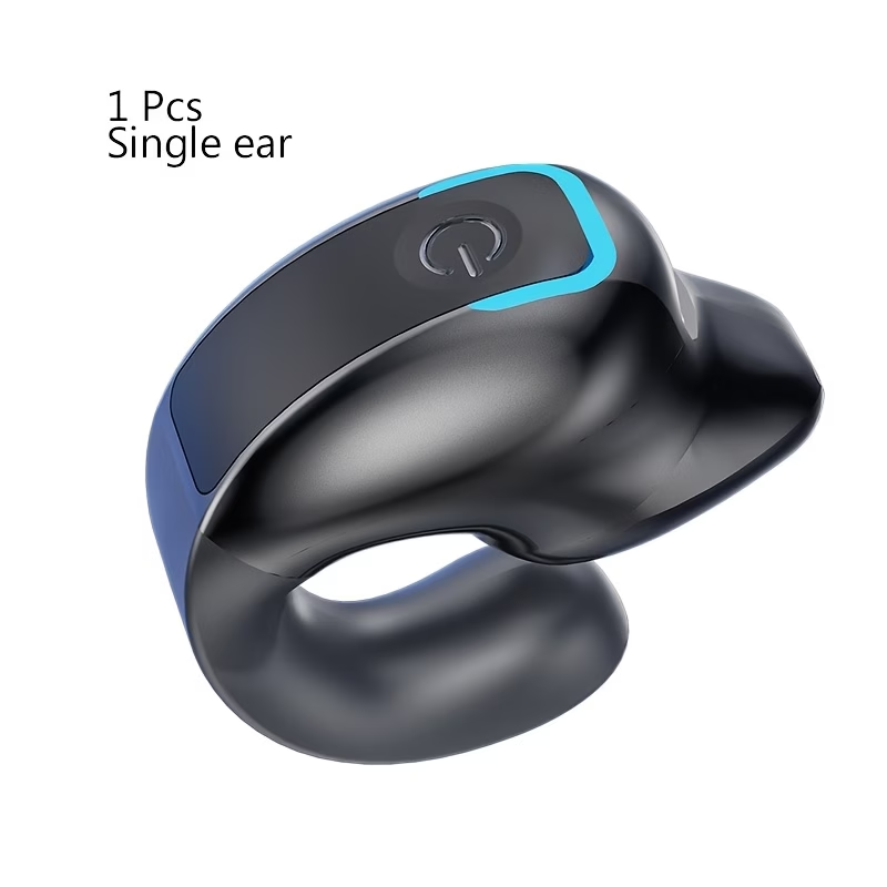 Wireless Earphones with Long Battery Life, Universal Phone Control, and Noise-canceling for Voice Calls - Sports Wireless Earphones with Button-controlled Volume, Crystal Microphone, and Lithium Polymer Battery, Compatible with All Smartphones. 1pc