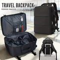 40x30x20cm Convertible Cabin Backpack - Lightweight Travel Backpack with 14" Laptop Compartment, Airline-Approved Carry-On Luggage, Durable Nylon Construction, Ergonomic Strap & Zipper Closure For Men & Women, Backpack For Travel, Short Trip Gear