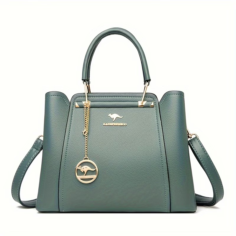 Single-Shoulder Women'S Bag 2025 New Style Tote Middle-Aged Handbag Versatile Elegant And Fashionable Mom Crossbody Bag