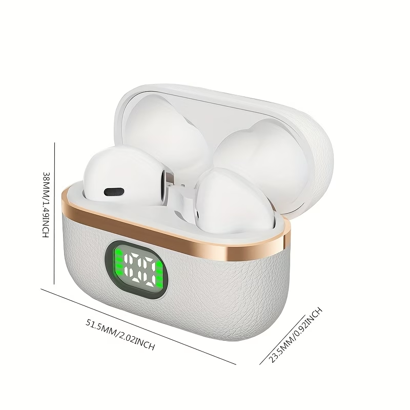 New TWS Wireless Headset Earbuds | Unrivalled true wireless freedom ergonomics for ultimate comfort and HIFI sound with Bass, ACC Stereo HD Calling - Ideal for Android for iPhone, ideal for sports and music lovers