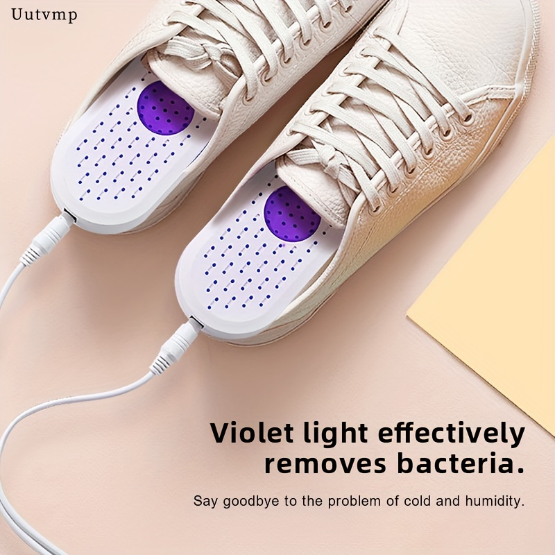 USB-powered shoe dryer, small mini portable dryer, deodorizing, drying, moisture-reducing, and warming shoe dryer.