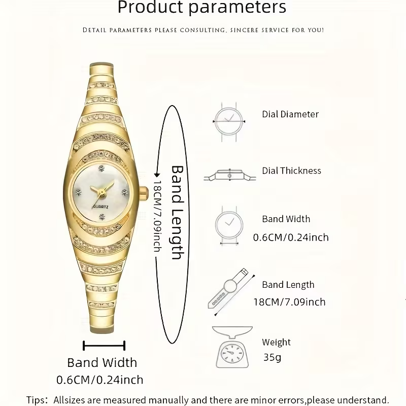 This New Women'S Watch Features a Minimalist Design with a Round Dial Adorned with Water Rhinestone, Making It a Perfect Choice for Everyday Wear And an Ideal Birthday Gift
