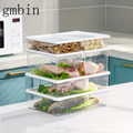 6pcs Plastic food storage containers