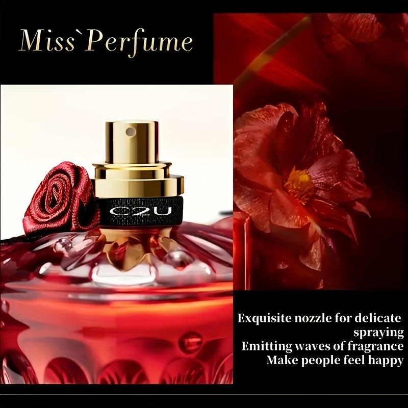 2.54oz Women'S Red Crystal Valentine Perfume For College Students Valentine'S Day Nightclub Party Dating Party Ladies Perfume
