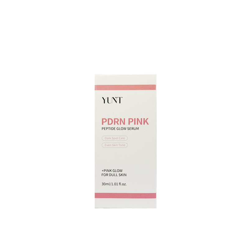 YUNT PDRN PINKPEPTIDE SERUM | Brightening Serum | with PDRN, Peptide And Hydrolyzed Collagen | Skin Glow, Moisturizing, Firming And Hydration | Moisturizing Facial Primer - 1.01Fl.Oz