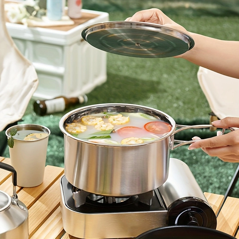 Portable Multifunctional Folding Pot – Outdoor Single Pot / Cooking Pot